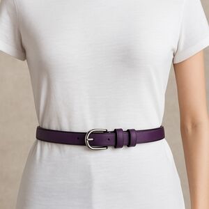 Description (Size XL) Faux Leather Belt NewAdd a pop of color to your outfit w